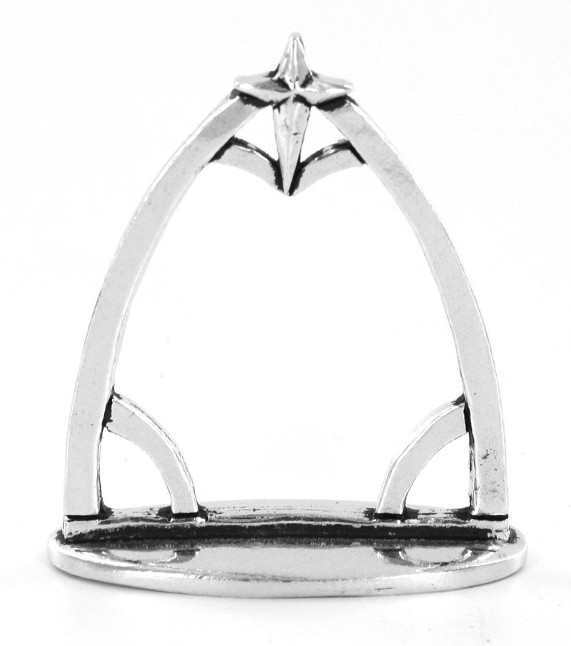 Basic Spirit Nativity Set with Chreche Mini Pewter Figurine 11 Pc Set with Velvet Pouch - Image 5